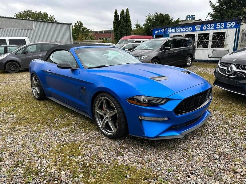 Gebraucht Ford Mustang GT 466 PS (342 kW) 2018 Blau Cabrio