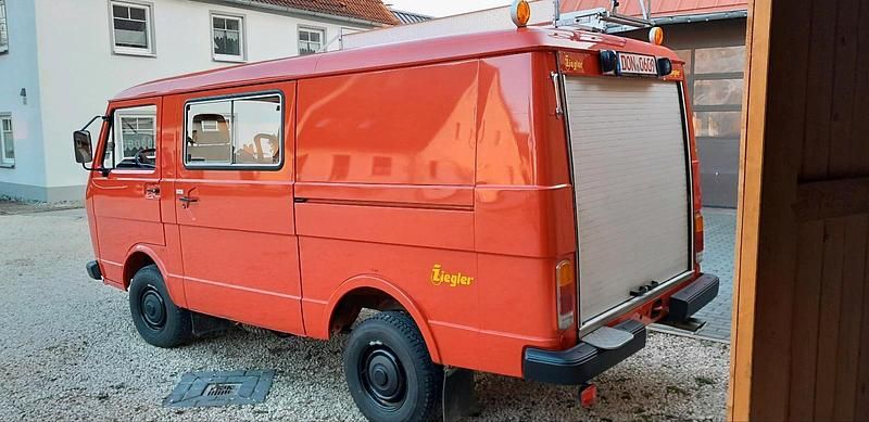 Gebraucht VW LT 90 PS (66 kW) 1988 Rot Van / Kleinbus