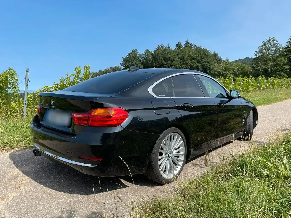 Gebraucht BMW 430 Gran Coupé Luxury Line 258 PS (189 kW) 2015 Schwarz Coupé
