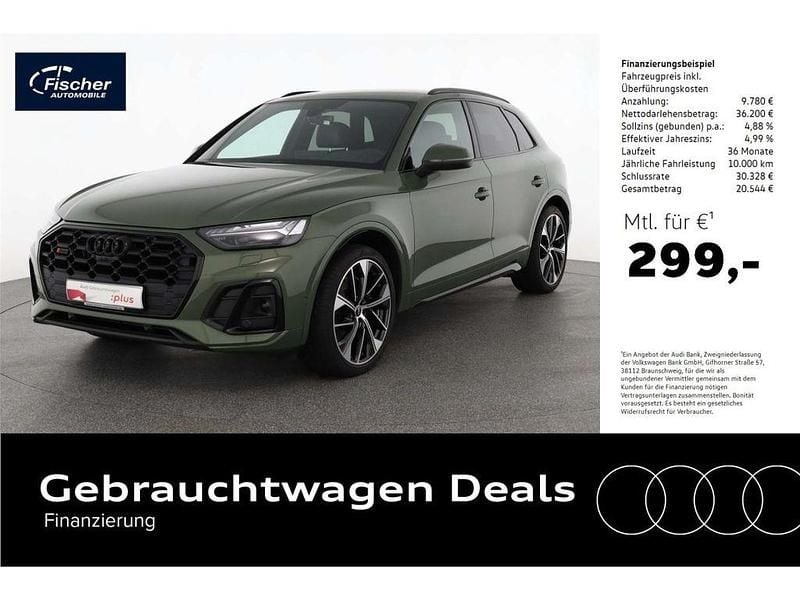 Gruen Gebraucht 2022 Audi SQ5 Sport SUV | 45.980 € (Superpreis) - Bild 1/4