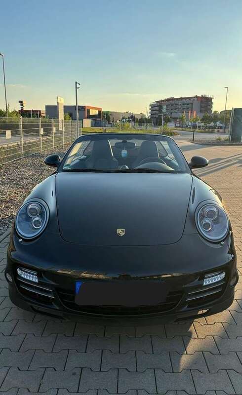 Schwarz Gebraucht 2010 Porsche 911 Turbo Cabriolet Cabrio | 110.000 € (Teuer) - Bild 1/4