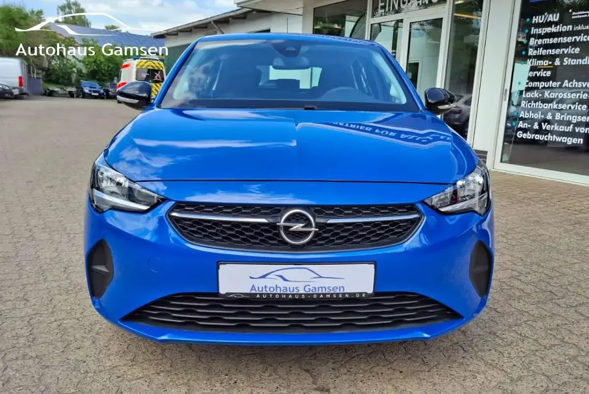 Gebraucht Opel Corsa-e Edition 100 kW (136 PS) 2022 Blau Kleinwagen