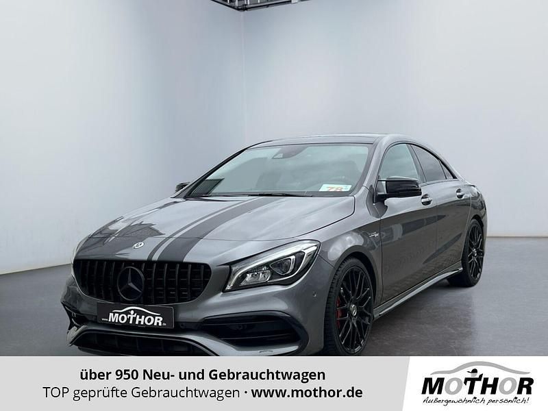 Mountaingrau met. Gebraucht 2019 Mercedes CLA45 AMG AMG Limousine | 39.390 € (Fairer Preis) - Bild 1/4