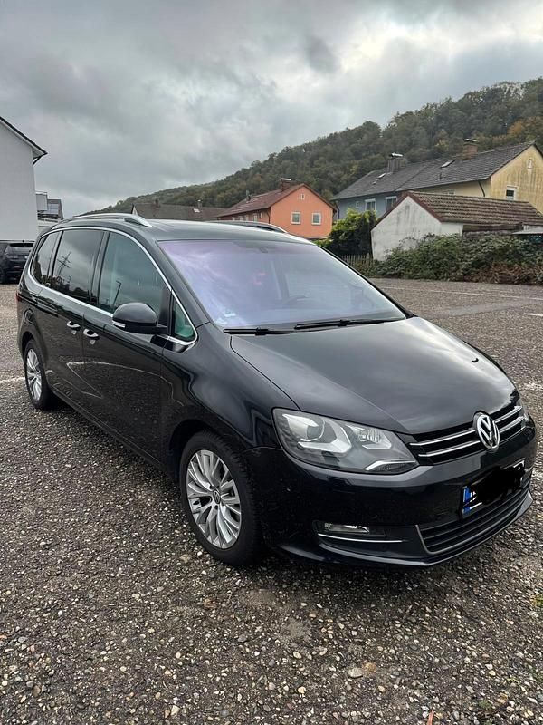Gebraucht VW Sharan Style 170 PS (125 kW) 2011 Schwarz Van / Kleinbus