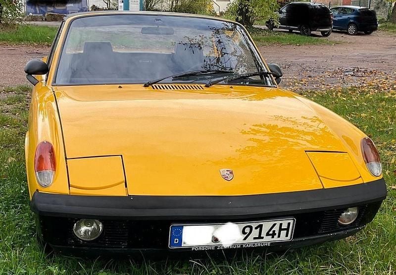 Gebraucht Porsche 914 101 PS (74 kW) 1973 Gelb Cabrio