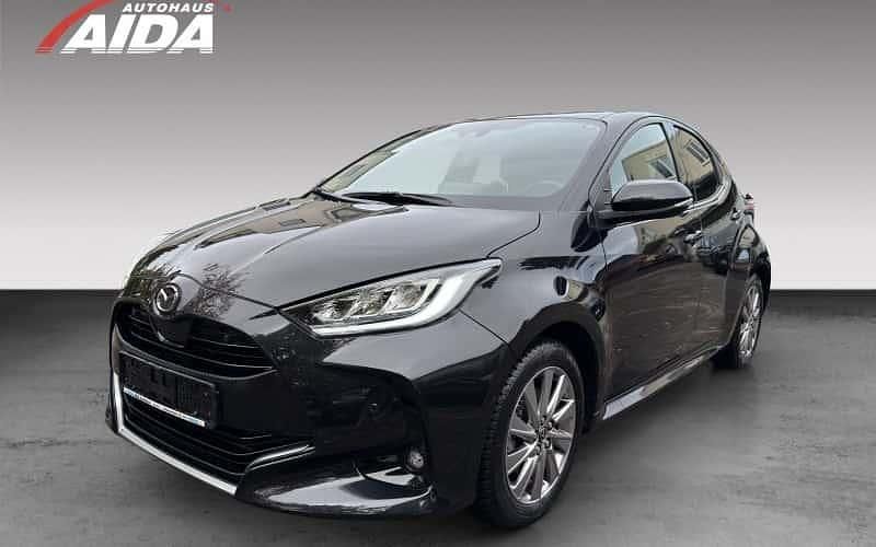 Schwarz Gebraucht 2022 Mazda 2 Exclusive-Line Limousine | 19.990 € (Fairer Preis) - Bild 1/4