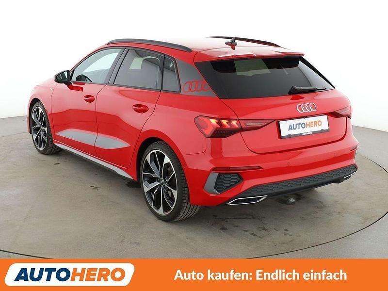 Gebraucht Audi A3 S-Line 150 PS (110 kW) 2021 Rot Limousine