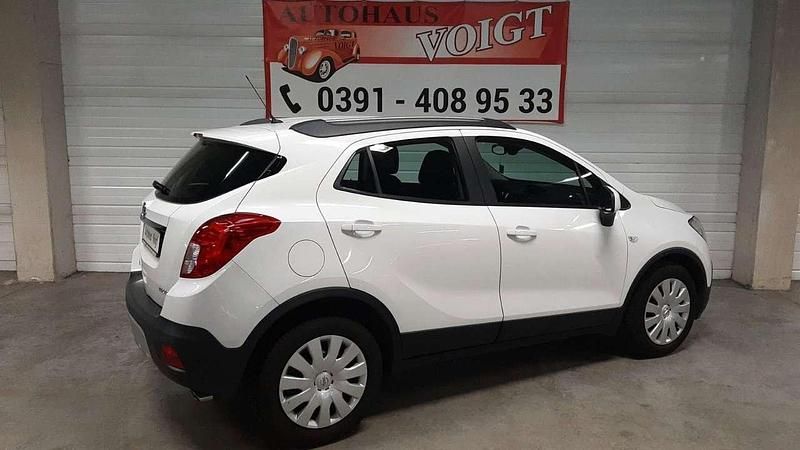 Gebraucht Opel Mokka Edition 140 PS (102 kW) 2016 Weiß SUV