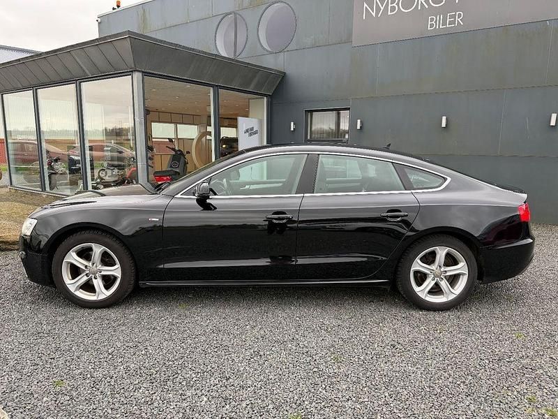 Gebraucht Audi A5 Sportback S-Line 177 PS (130 kW) 2016 Schwarz Kleinwagen