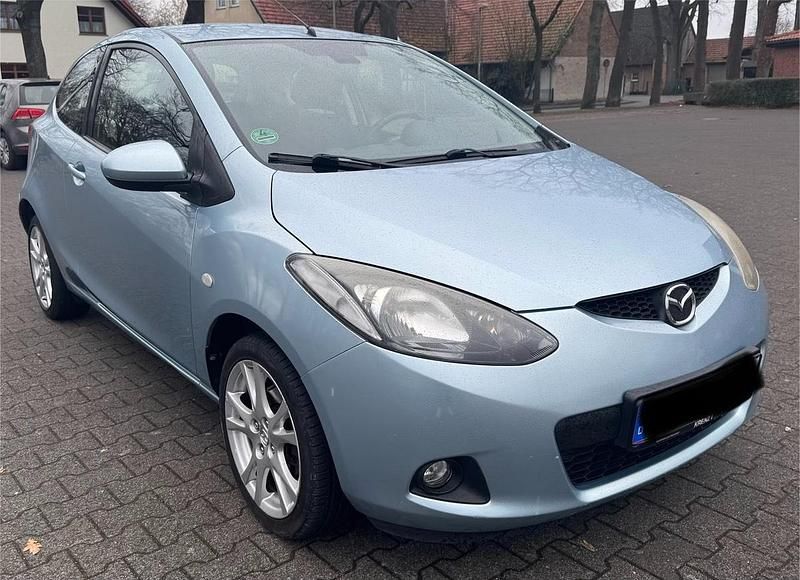 Gebraucht Mazda 2 2008 Blau Kleinwagen