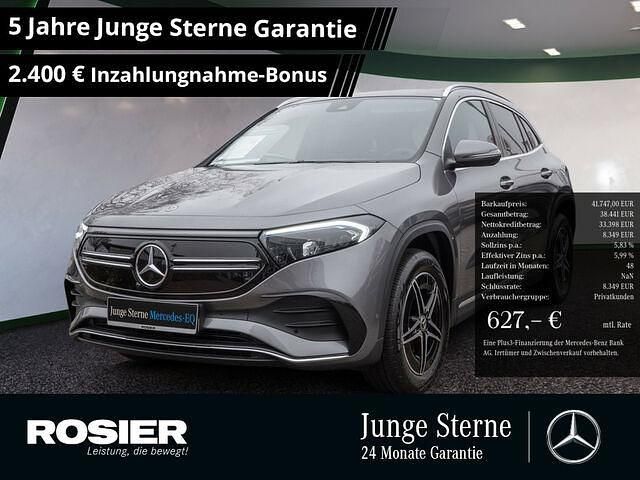Gebraucht Mercedes EQA350 AMG 214 kW (292 PS) 2023 Grau / mountaingrau (metallic) SUV