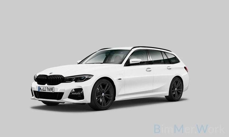 Alpinweiss uni300schwarz Gebraucht 2022 BMW 330e M Sport Limousine | 28.999 € (Guter Preis) - Bild 1/2