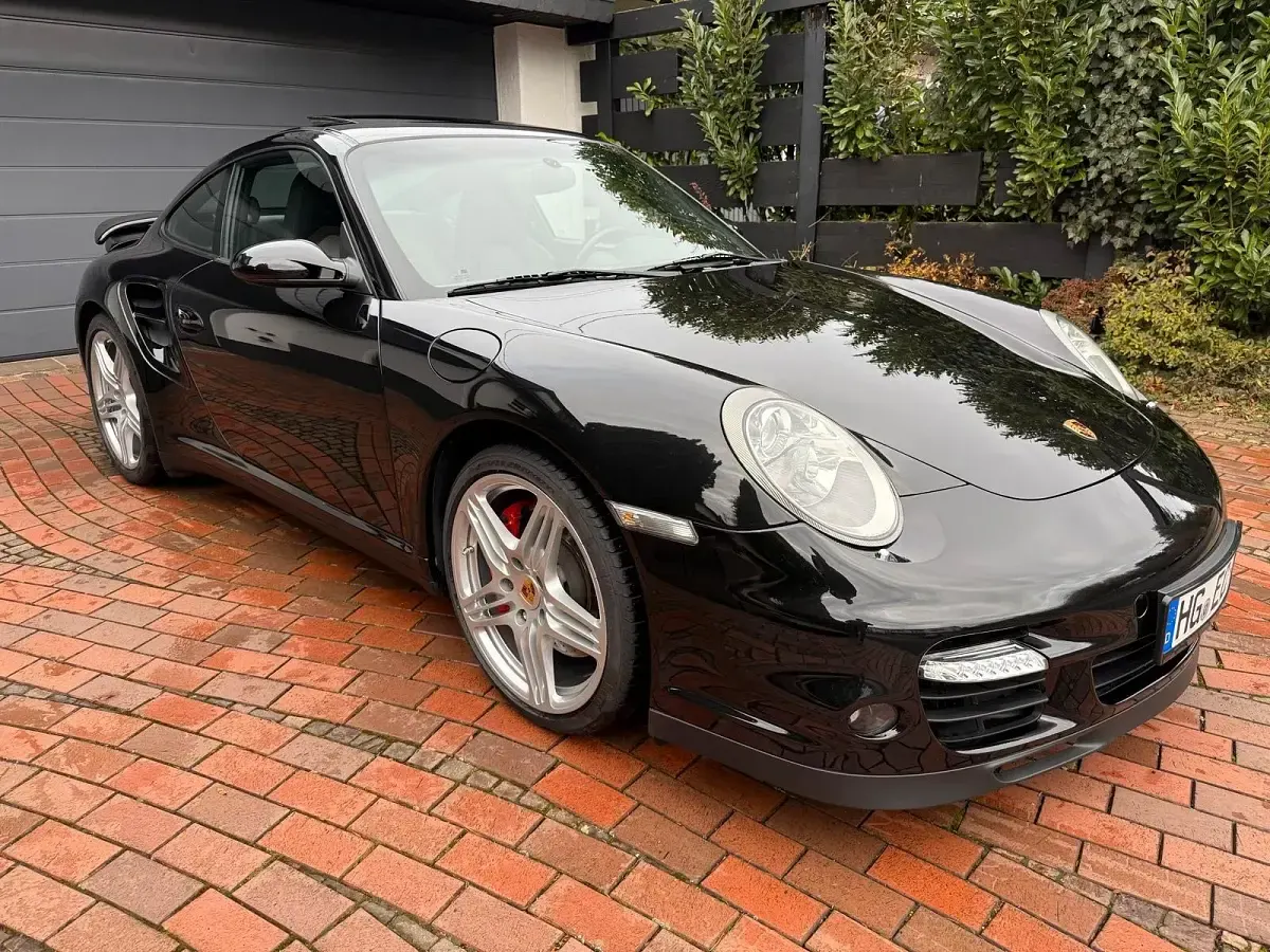 Gebraucht Porsche 911 Turbo 480 PS (353 kW) 2008 Schwarz Coupé