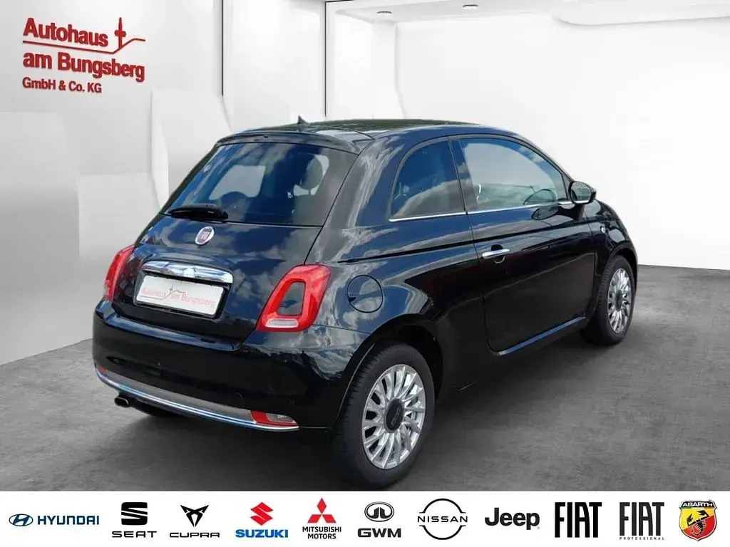 Gebraucht Fiat 500 Lounge 86 PS (63 kW) 2017 Schwarz