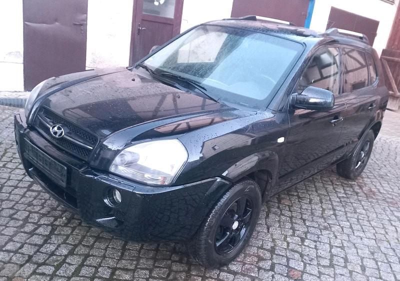 Schwarz Gebraucht 2007 Hyundai Tucson Edition SUV | 2.600 € (Superpreis) - Bild 1/4