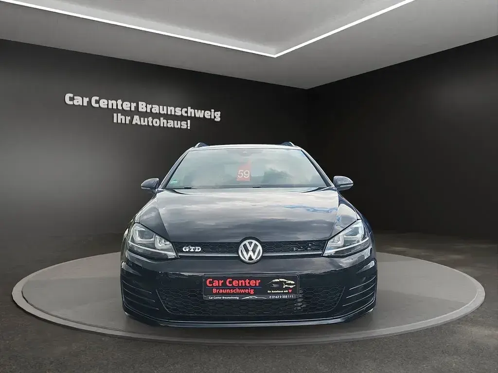 Gebraucht VW Golf VII GTD 184 PS (135 kW) 2016 Schwarz Kombi