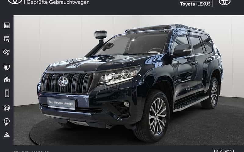 Blau Gebraucht 2022 Toyota Land Cruiser TEC-Edition SUV | 56.990 € (Guter Preis) - Bild 1/4