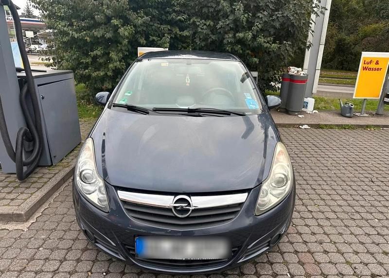 Blau Gebraucht 2008 Opel Corsa Limousine | 2.700 € - Bild 1/4
