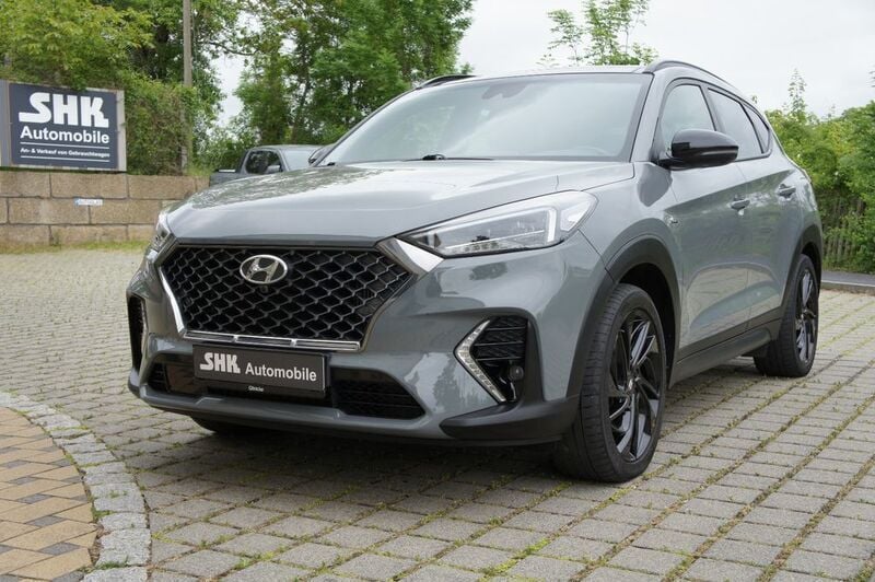 Grau Gebraucht 2019 Hyundai Tucson N Line SUV | 20.900 € (Fairer Preis) - Bild 1/4