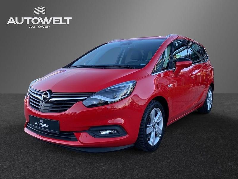 Gebraucht Opel Zafira Tourer Innovation 170 PS (125 kW) 2017 Rot Van / Kleinbus