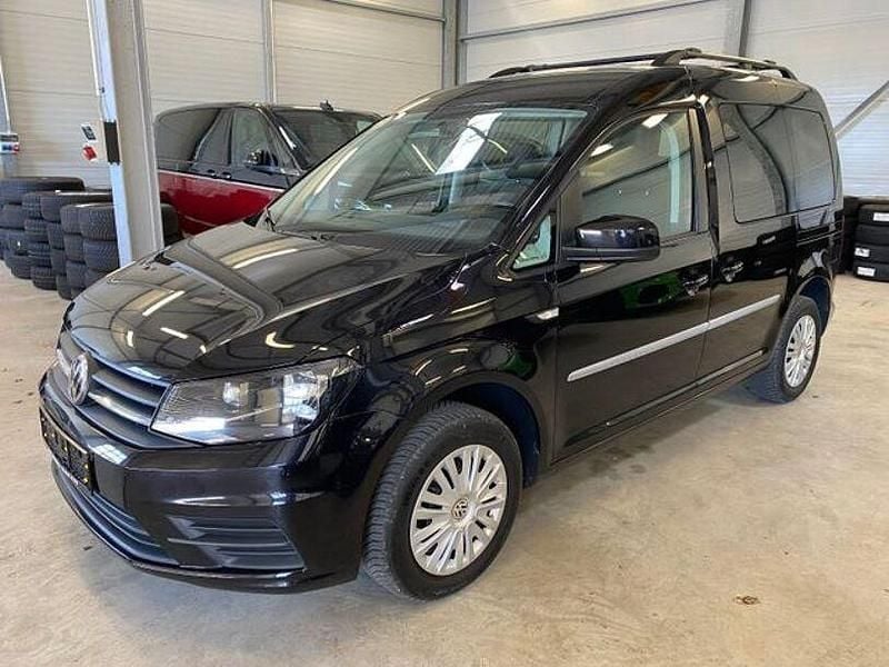 Gebraucht VW Caddy 102 PS (75 kW) 2017 Schwarz Van / Kleinbus
