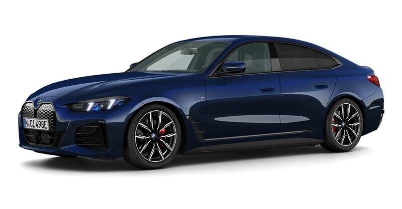 Blau Gebraucht 2024 BMW i4 Comfort Edition Limousine | 62.282 € - Bild 1/4