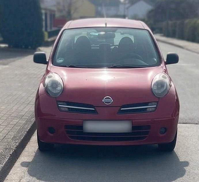 Gebraucht Nissan Micra 65 PS (47 kW) 2010 Rot Kleinwagen