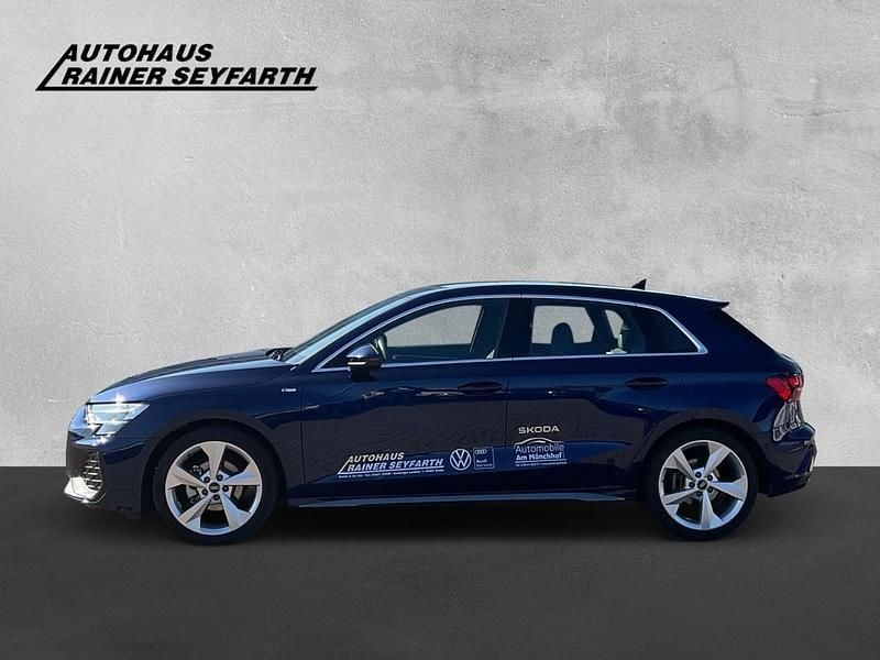 Brugt Audi A3 S-Line 150 HK (110 kW) 2025 Blå Sedan