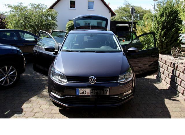 Gebraucht VW Polo 75 PS (55 kW) 2015 Grau metallic Kleinwagen