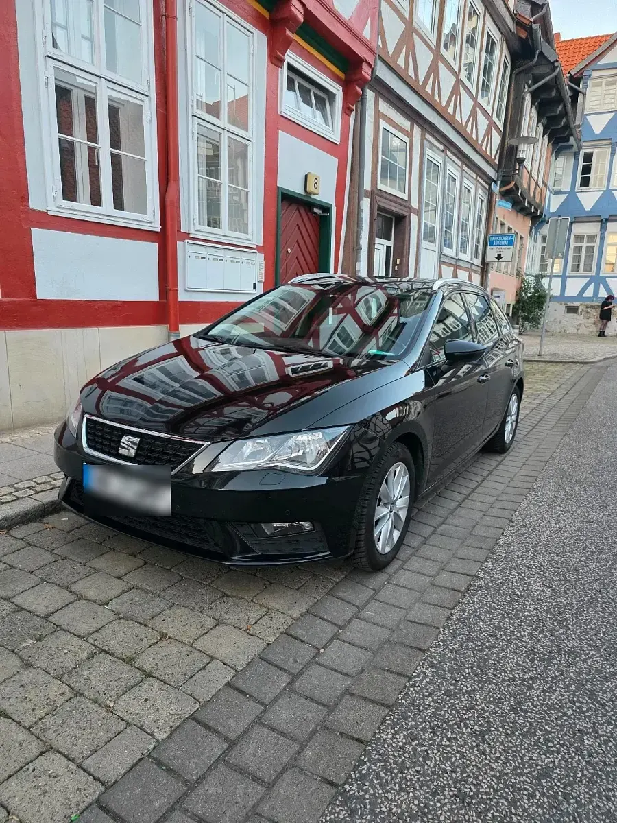 Gebraucht Seat Leon ST 116 PS (85 kW) 2017 Schwarz Kombi