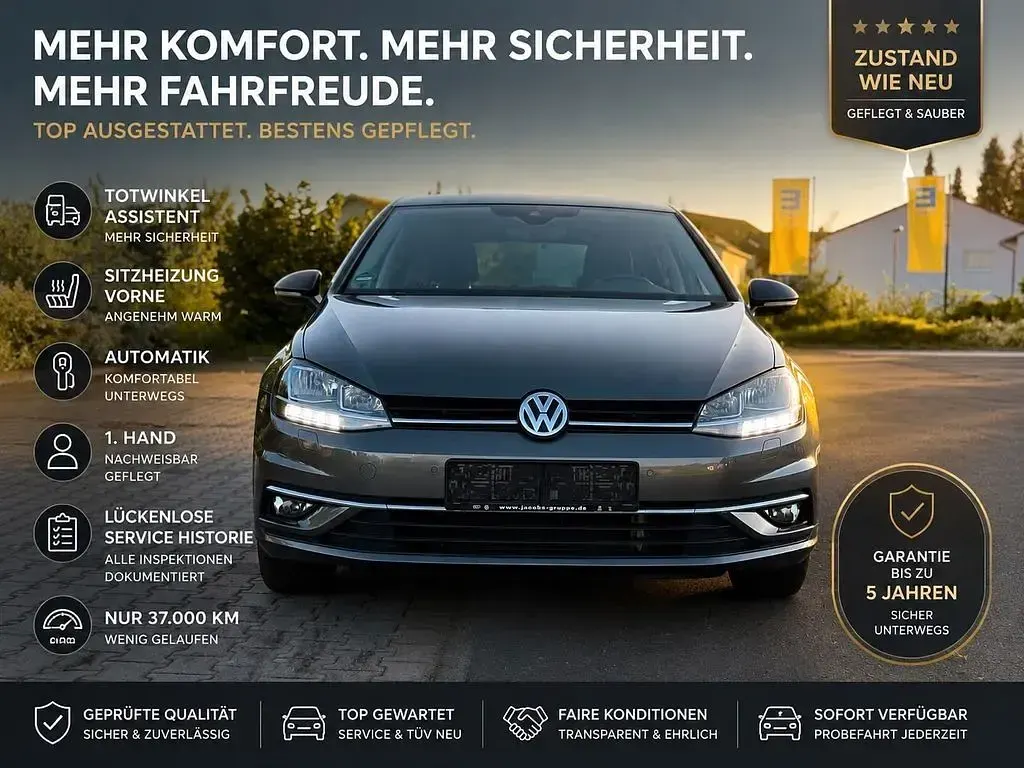 Second-hand VW Golf VII 150 CP (110 kW) 2019 Gri Berlinǎ