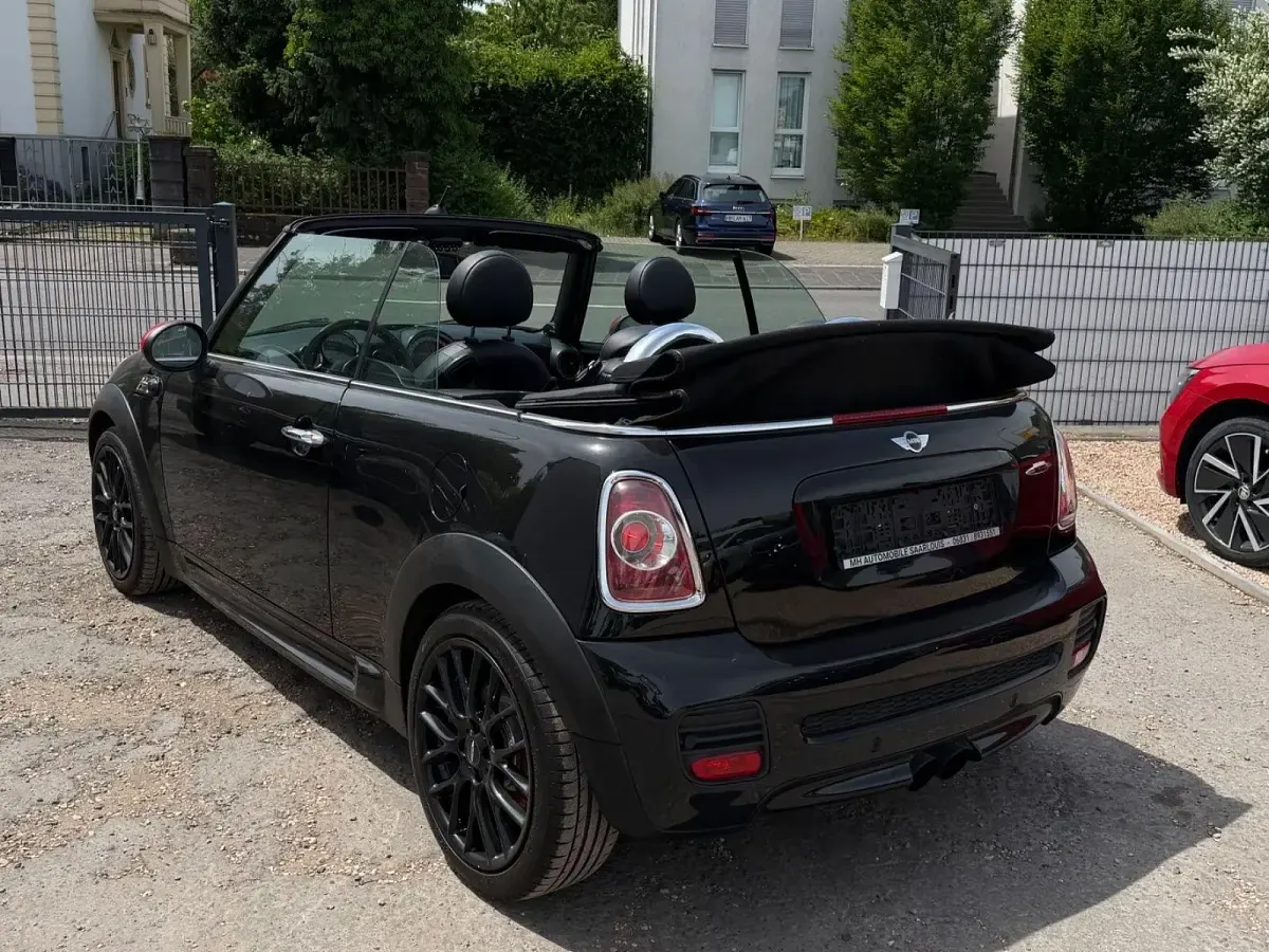 Brugt Mini John Cooper Works Cabriolet 211 HK (155 kW) 2013 Sort Cabriolet
