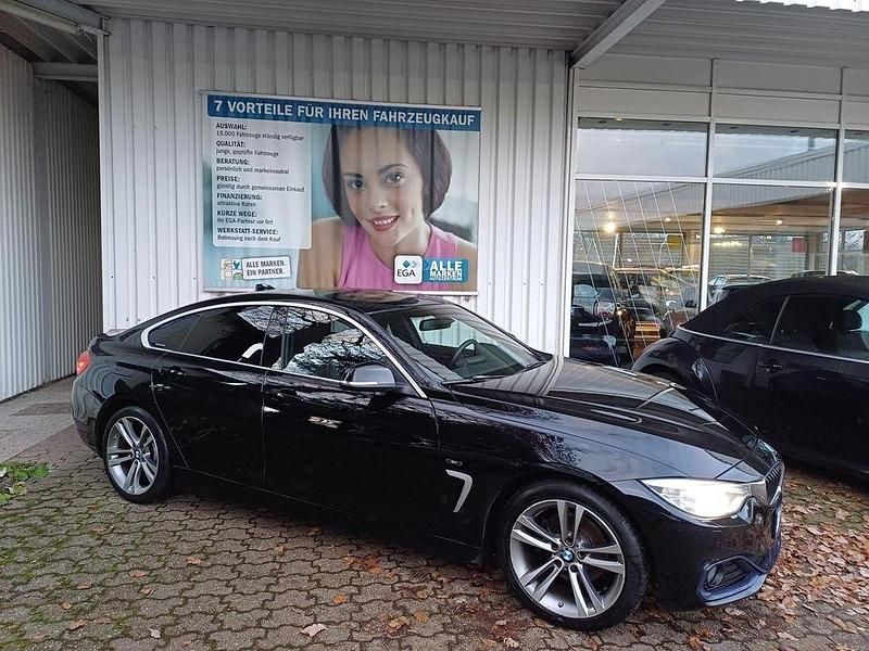 Schwarz Gebraucht 2014 BMW 420 Gran Coupé Sport Line Coupé | 14.833 € (Fairer Preis) - Bild 1/4