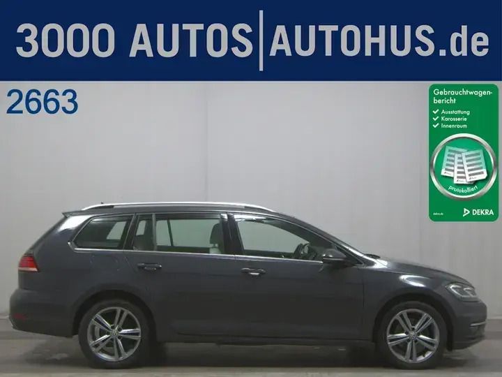 Gebraucht VW Golf VII Join 116 PS (85 kW) 2018 Blau Limousine