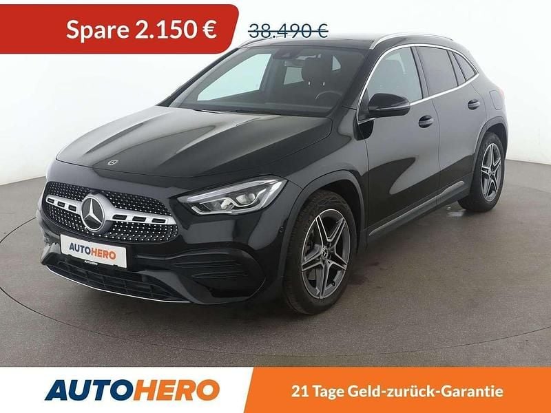 Kosmosschwarz Gebraucht 2021 Mercedes GLA250 AMG line SUV | 36.340 € (Guter Preis) - Bild 1/3