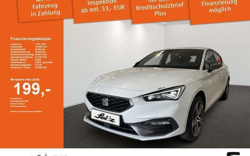 Nevada weiss Gebraucht 2024 Seat Leon FR Limousine | 29.938 € (Etwas zu teuer) - Bild 1/4