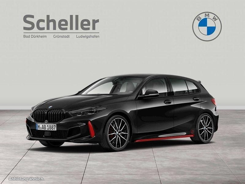 Black sapphire Gebraucht 2022 BMW 128 Performance Limousine | 30.900 € (Fairer Preis) - Bild 1/4