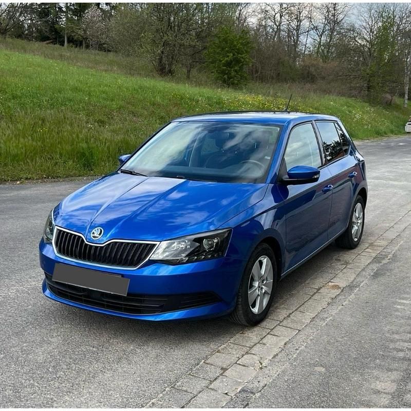 Gebraucht Skoda Fabia Ambition 95 PS (69 kW) 2017 Blau Limousine