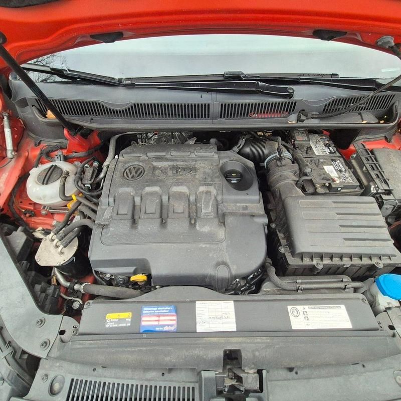 Gebraucht VW Touran Highline 190 PS (139 kW) 2017 Orange Van / Kleinbus