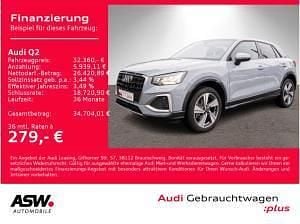 Gebraucht Audi Q2 Advanced Plus 150 PS (110 kW) 2025 Grau (pfeilgrau perleffekt) SUV