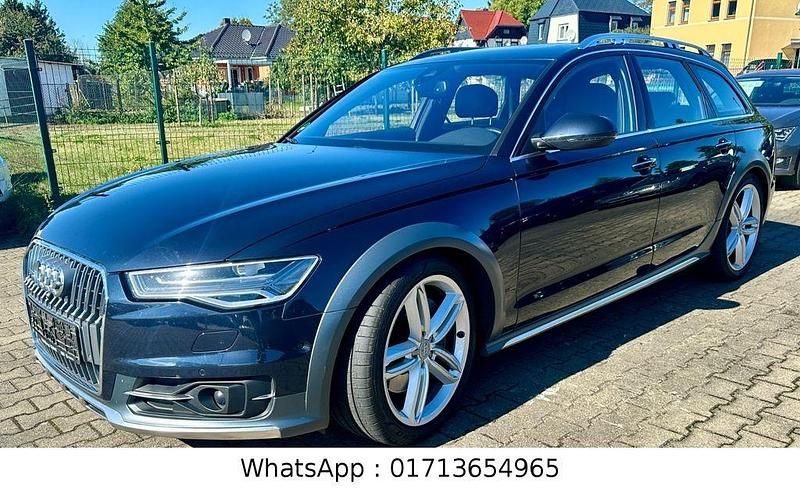 Blau Gebraucht 2018 Audi A6 Allroad Kombi | 25.990 € (Teuer) - Bild 1/4