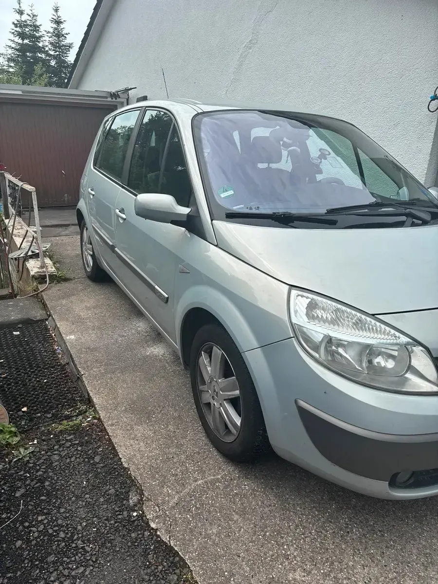 Gebraucht Renault Scénic 112 PS (82 kW) 2003 Grau Van / Kleinbus