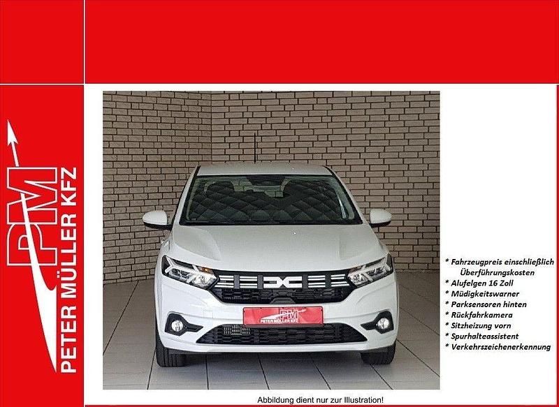 Arktis weiß Neu 2025 Dacia Sandero Expression Kleinwagen | 17.790 € (Superpreis) - Bild 1/4