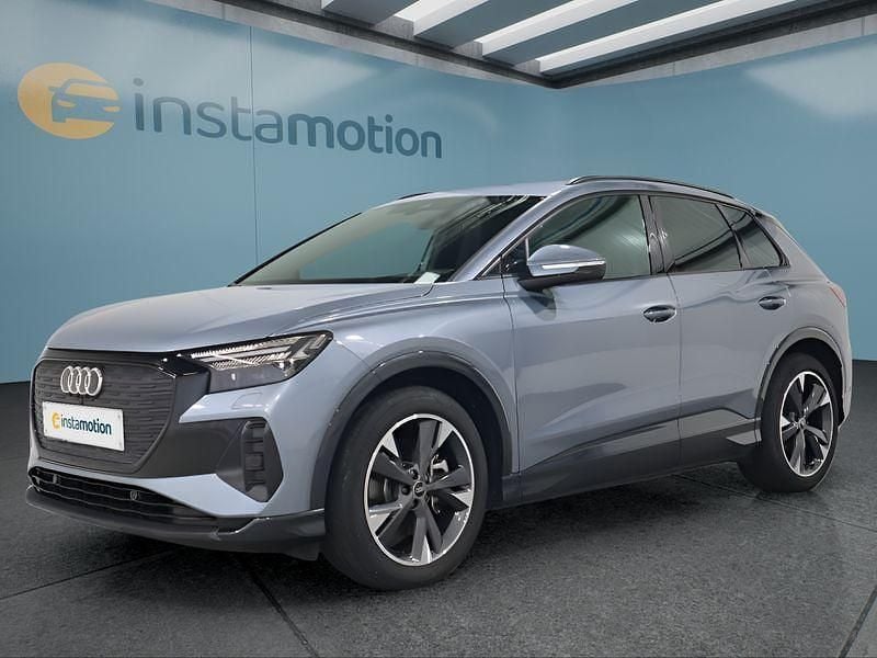 Blau Gebraucht 2022 Audi Q4 e-tron SUV | 28.599 € (Guter Preis) - Bild 1/4