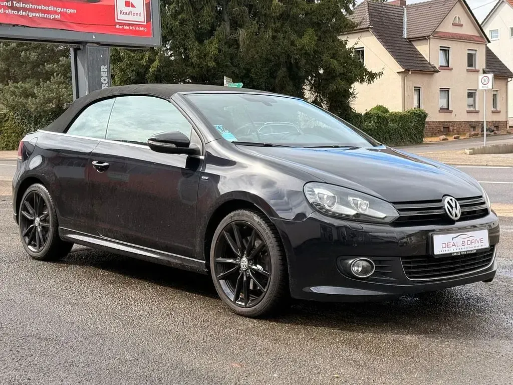 Gebraucht VW Golf Cabriolet Allstar 150 PS (110 kW) 2016 Schwarz Cabrio