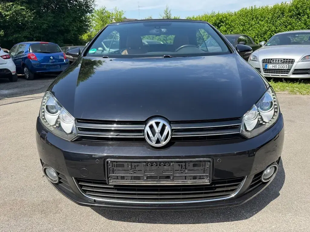 Gebraucht VW Golf Cabriolet 125 PS (91 kW) 2012 Schwarz Cabrio