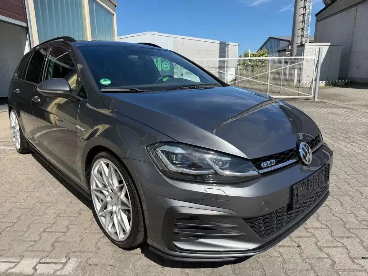 Gebraucht VW Golf VII GTD 184 PS (135 kW) 2018 Grau Kombi