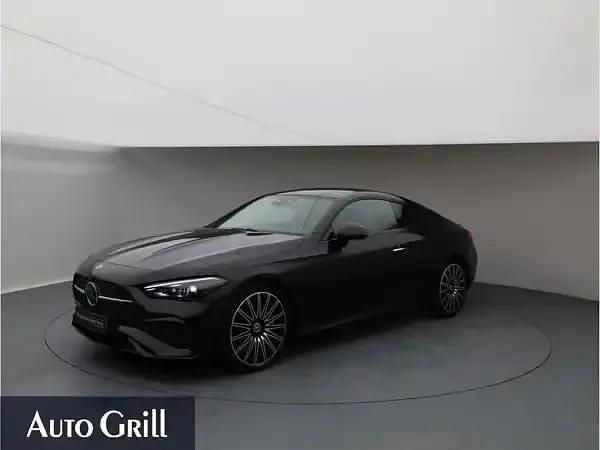 Obsidianschwarz metallic Gebraucht 2024 Mercedes CLE450 Coupé | 66.570 € (Superpreis) - Bild 1/4
