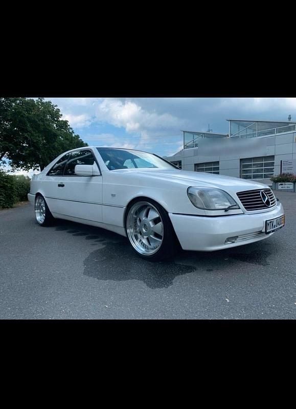 Weiß Gebraucht 1996 Mercedes CL500 Coupé | 26.999 € - Bild 1/4