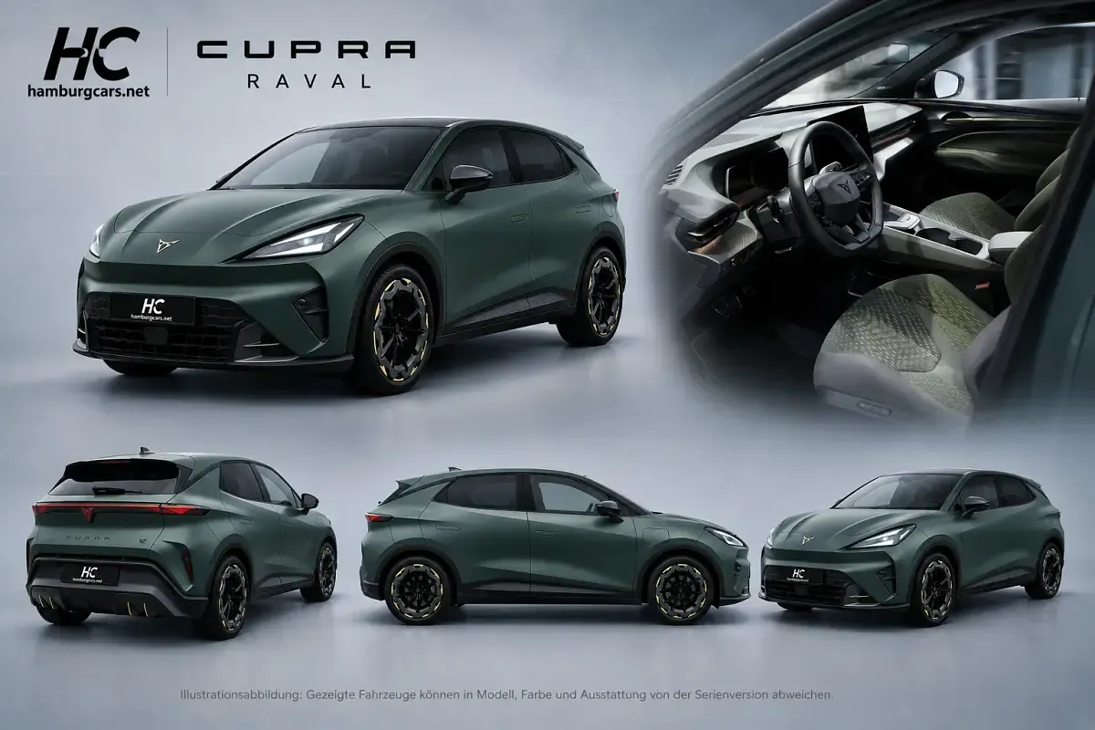 Neu Cupra Raval Endurance 155 kW (211 PS) 2026 Limousine